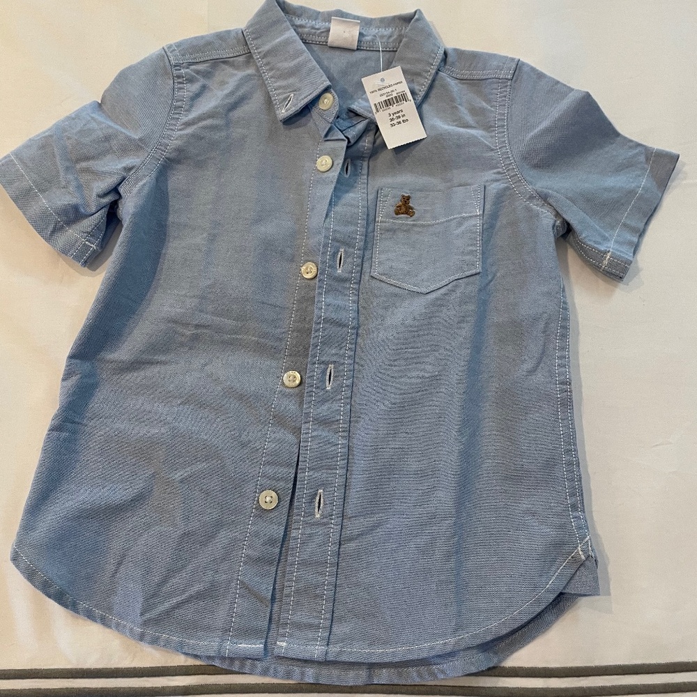 GAP 3 Toddler New With Tags Button Down Shirt